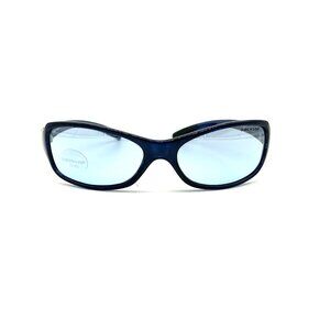 Dunlop Sport DUS152 C271 Blue Wrap Around Oval Frame/Blue CAT 1 Lens Sunglasses